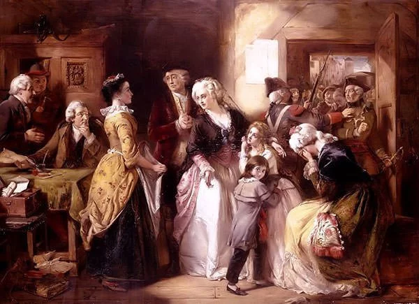 The Arrest of Louis XVI and his family at Varennes