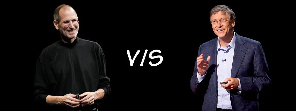 Steve Jobs Vs Bill Gates Featured
