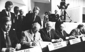 Gerald Ford at the Helsinki Accords