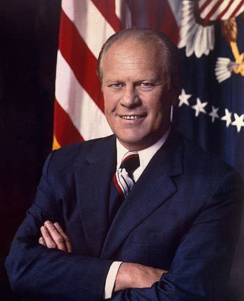 Gerald Ford in 1974