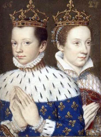 Mary and Francis II, King of France