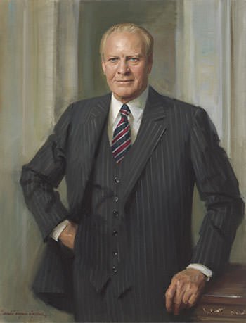 Gerald R Ford Presidential Portrait