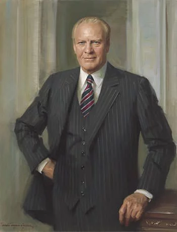 Gerald R Ford Presidential Portrait