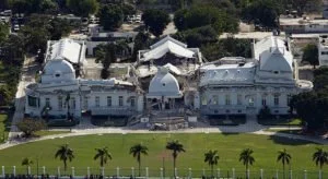 2010 Haiti Earthquake National Palace ruins