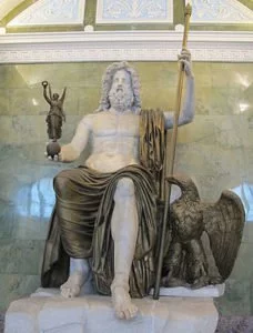 Statue of Roman God Jupiter