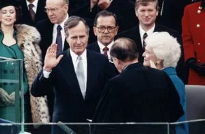 George H. W. Bush Presidential Oath