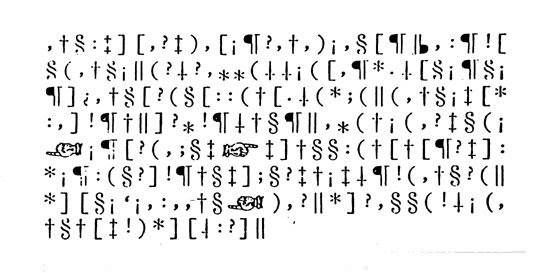 Cipher by Edgar Allan Poe