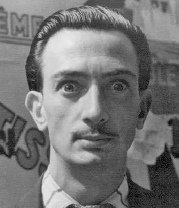 Salvador Dali in 1934