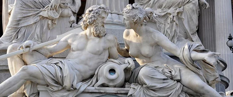 Статуя Зевса и Геры