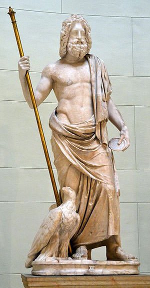 Statue of Zeus in Berlin