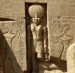 Sun God Ra in Ancient Egypt