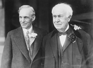 Henry Ford and Thomas Edison