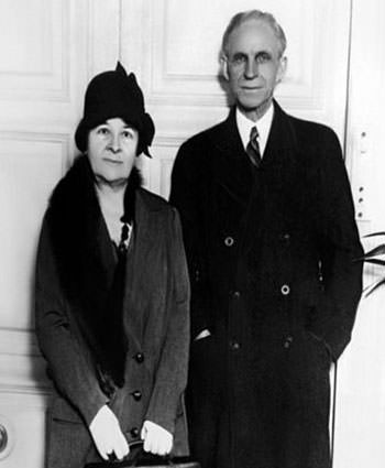 Henry Ford and Clara Bryant Ford
