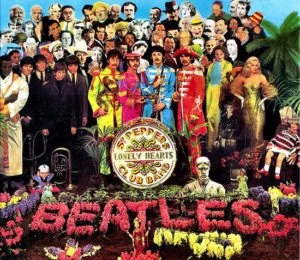 Sgt Pepper's Lonely Hearts Club Band Album Cover (1967)
