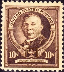 Booker T Washington stamp