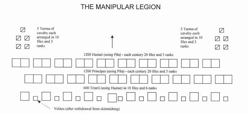 Organisation of the Manipular Legion