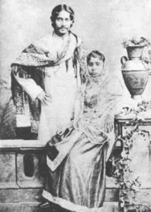 Rabindranath Tagore and Mrinalini Devi