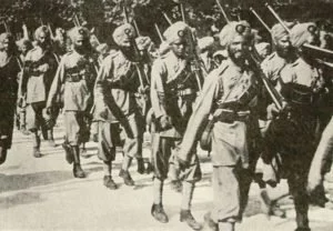 Indian troops in the First World War