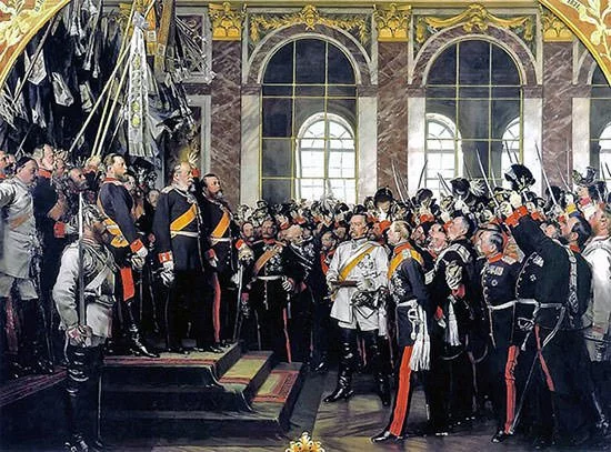 Proclamation of Wilhelm I as German Emperor
