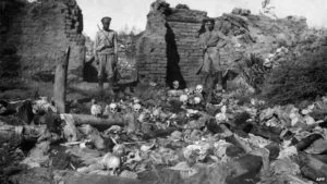 Armenian Genocide skulls