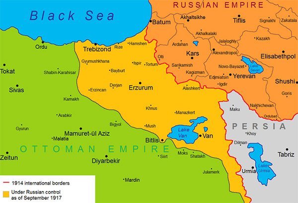 The Caucasus Front in September 1917
