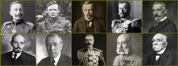 WW1 Political Leaders Featured