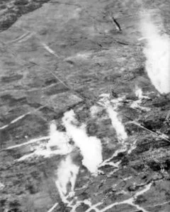 British gas attack against Germans