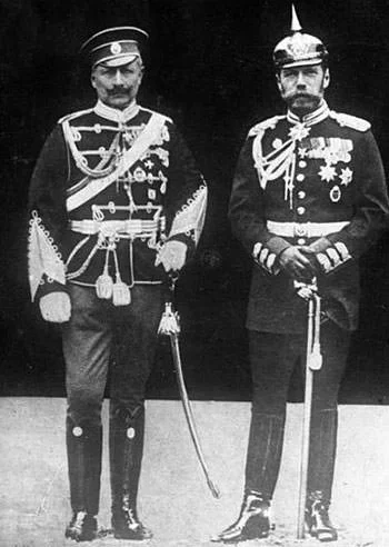 Kaiser Wilhelm II and Tsar Nicholas II