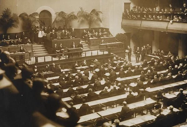 League of Nations opening