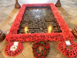 Tomb of The Unknown Warrior, Westminster Abbey