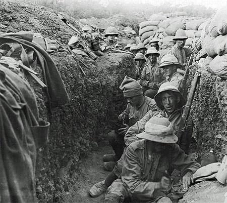 Irish troops in Gallipoli
