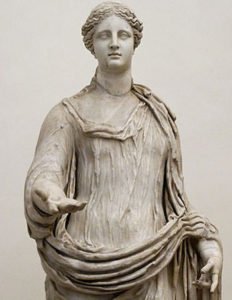 Demeter statue