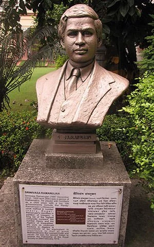 Ramanujan bust