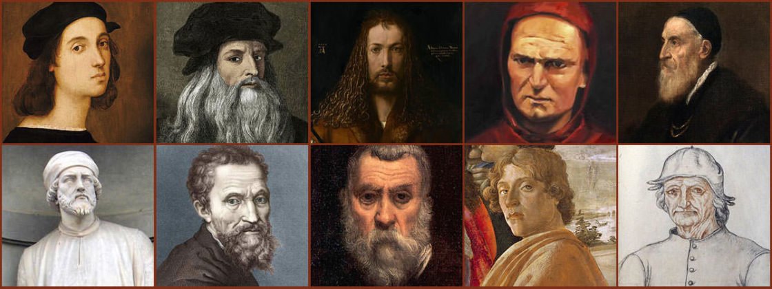 Alphabetical list of Renaissance Artists