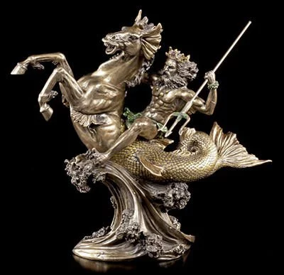 Poseidon on a Sea-Horse