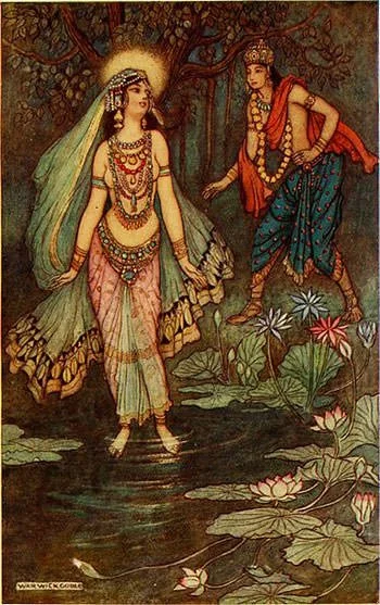 Shantanu Meets Goddess Ganga
