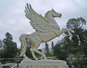 Pegasus statue