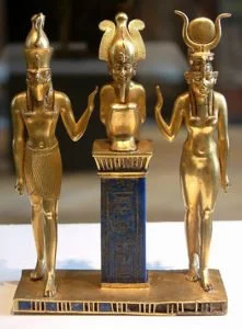 Isis, Osiris and Horus