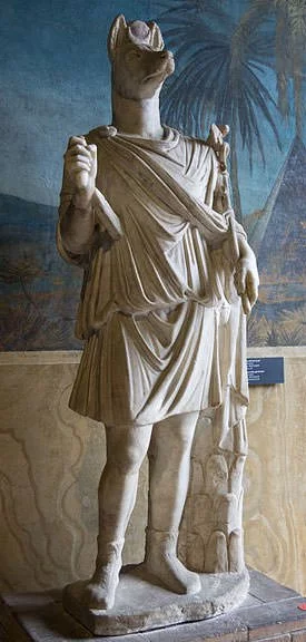 Statyn av Hermanubis i Vatikanmuseerna