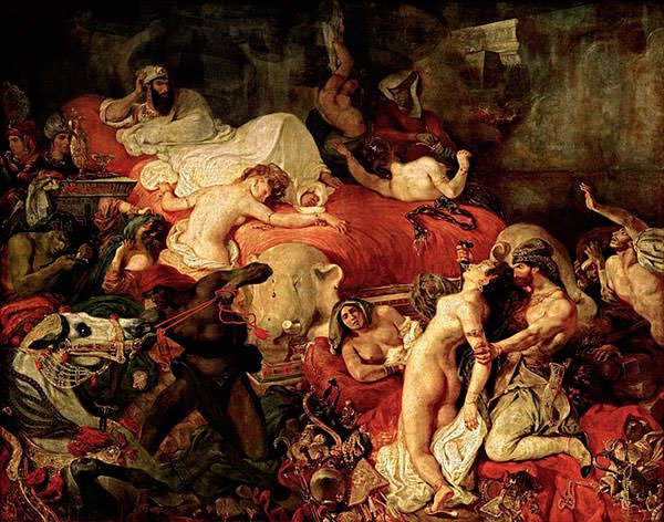 The Death of Sardanapalus (1827)