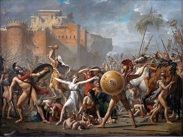 The Intervention of the Sabine Women (1799)