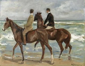 Two Riders on the Beach (1901)