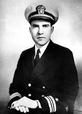 Lieutenant Commander Richard Nixon