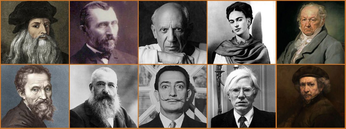 10 Most Famous Artists In The History of Western Art | Learnodo Newtonic