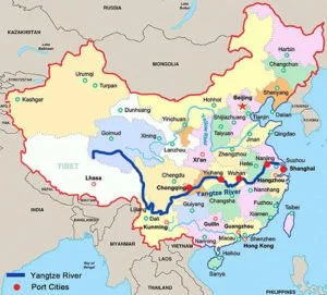Yangtze Map