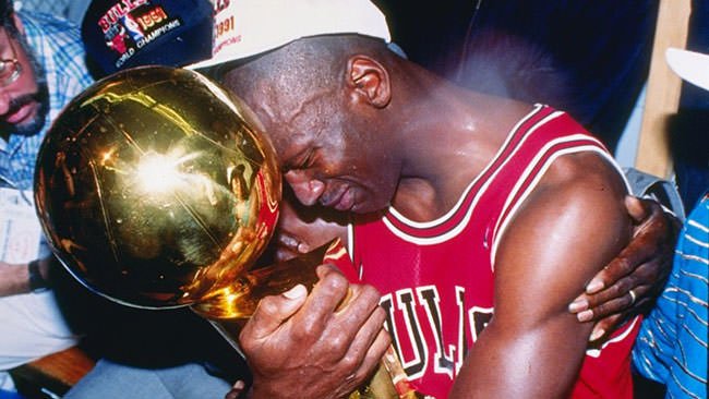 Michael Jordan 1991 NBA Trophy
