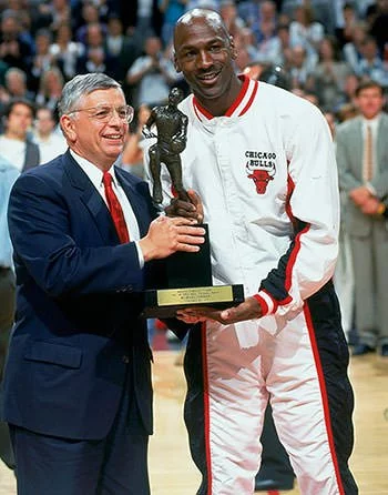 Michael Jordan 4th MVP Award