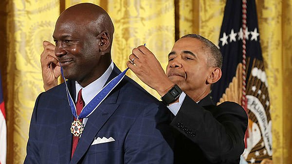 Michael Jordan Presidential Medal of Freedom