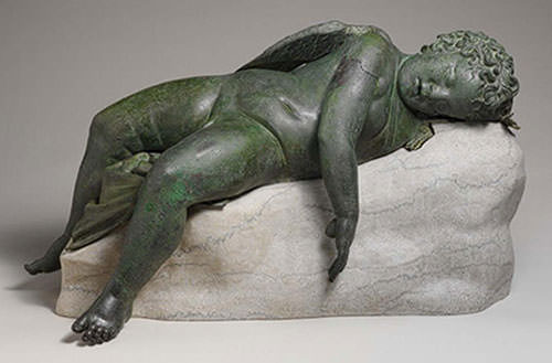 Sleeping Cupid – Michelangelo | Learnodo Newtonic
