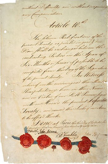 1783 Treaty of Paris